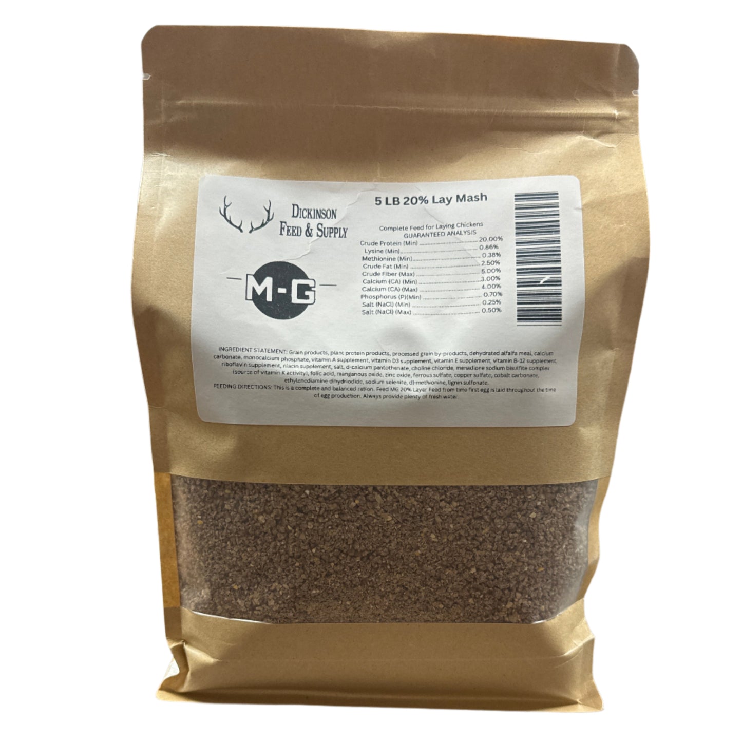 Lay Mash Crumble #8 - 5 lb Bag