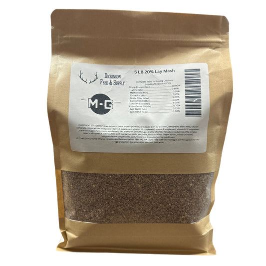 Lay Mash Crumble #8 - 5 lb Bag
