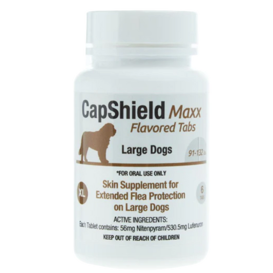 CapShield Maxx Flea Protection Flavored Tablets for Dogs - XLarge 91 - 132 lbs
