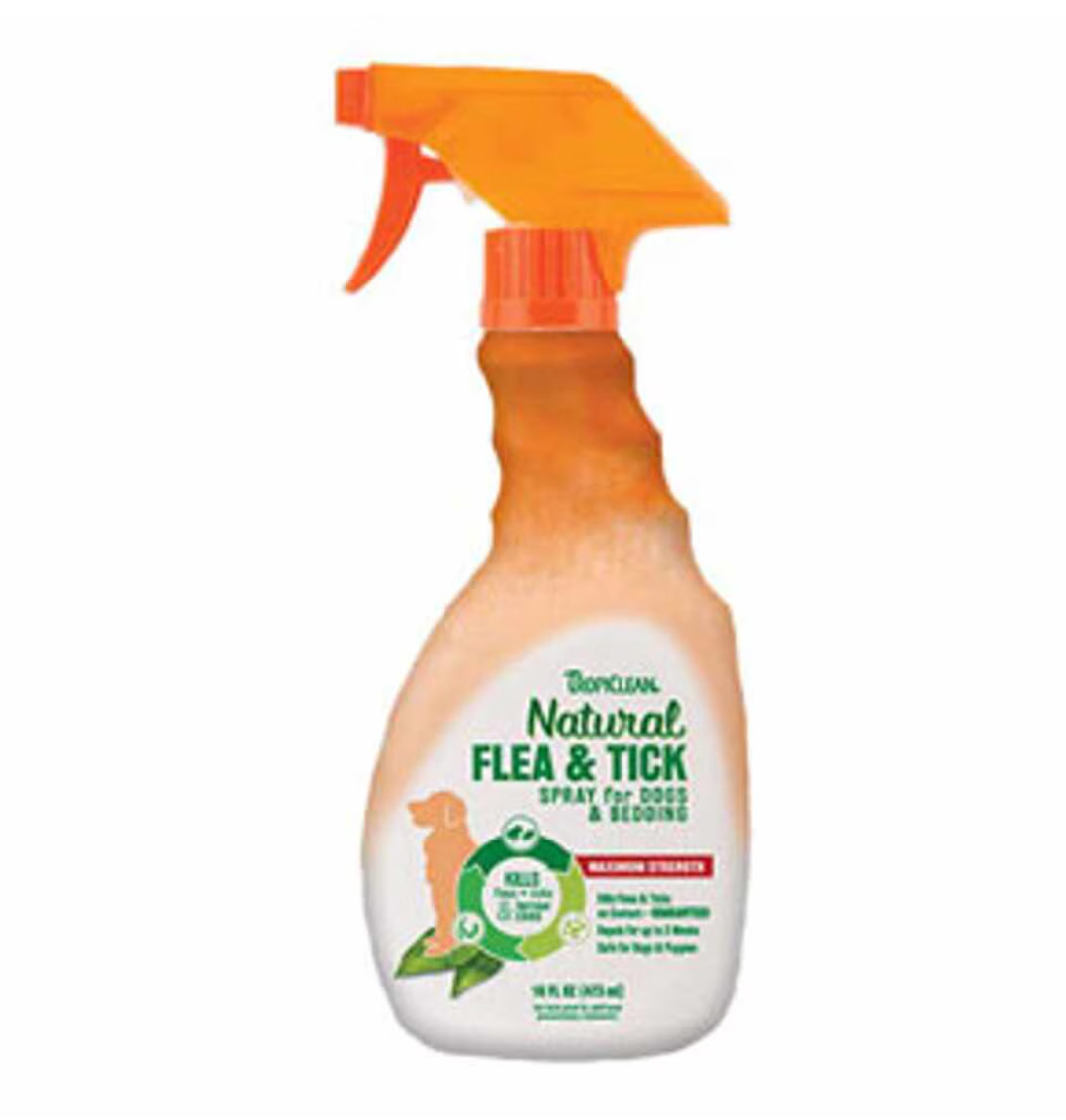 Tropiclean Flea & Tick Spray 16 Oz Bedding Spray