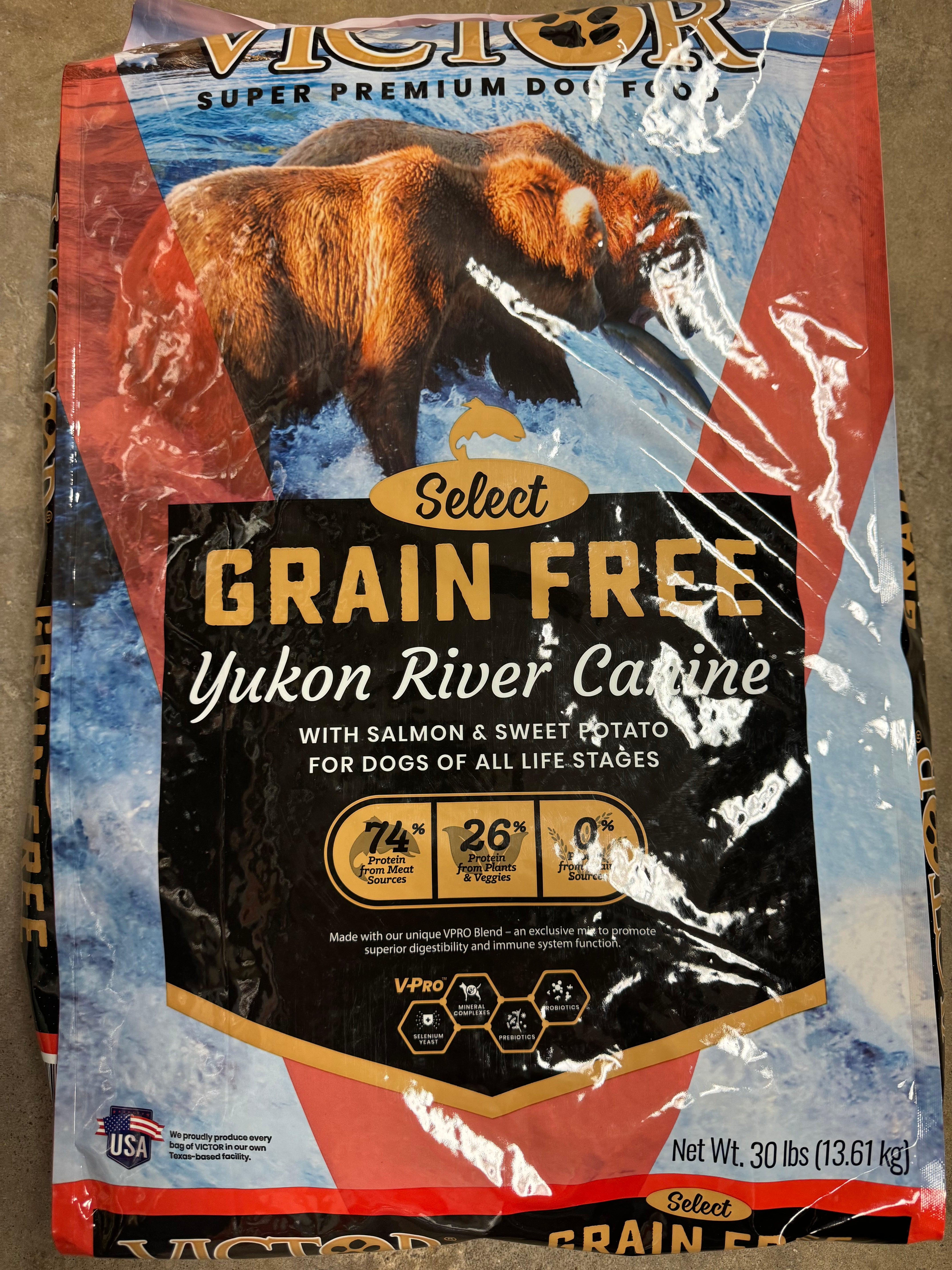 Yukon dog food orders