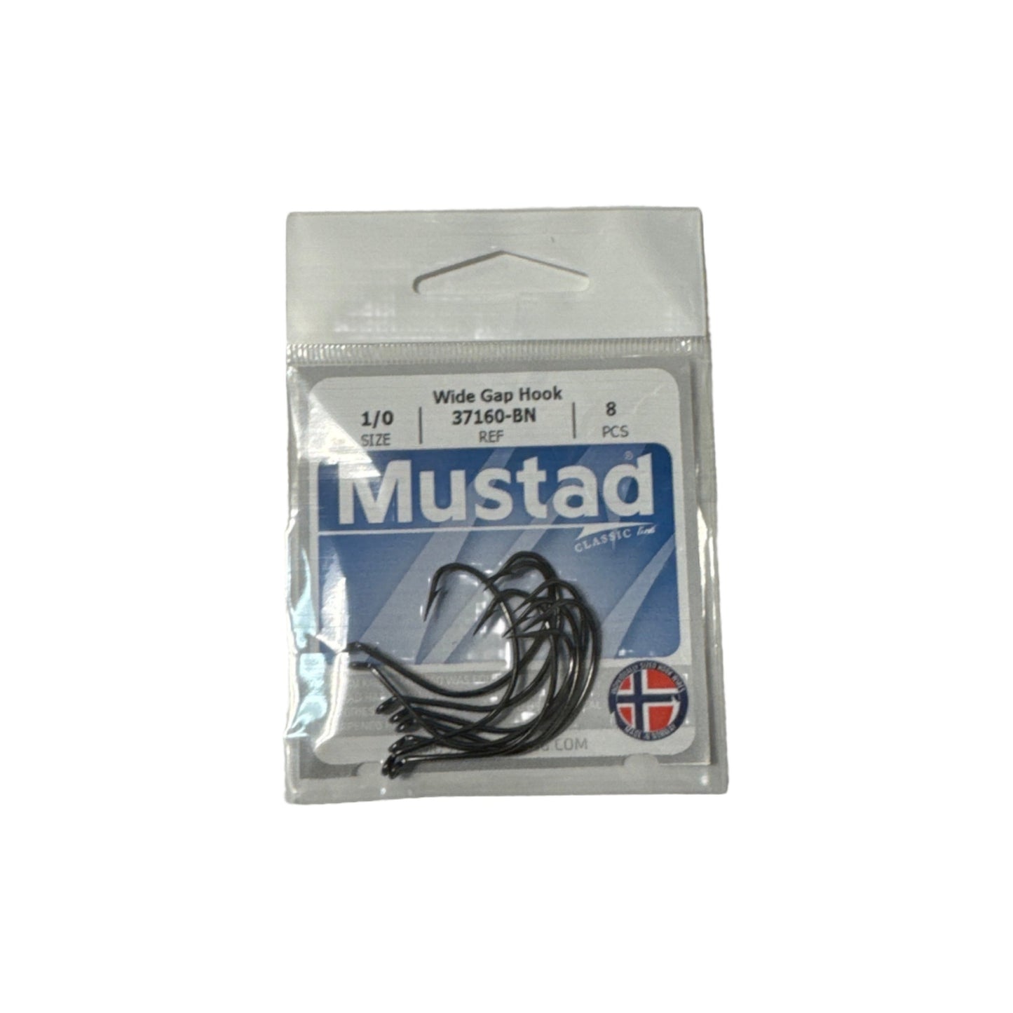 Mustad Circle Hook Size 1/0 8 Pack