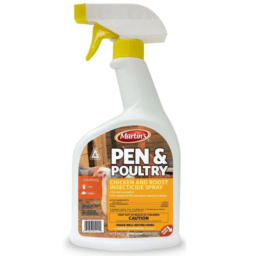 Martin's Pen & Poultry Chicken & Roost Insecticide Spray