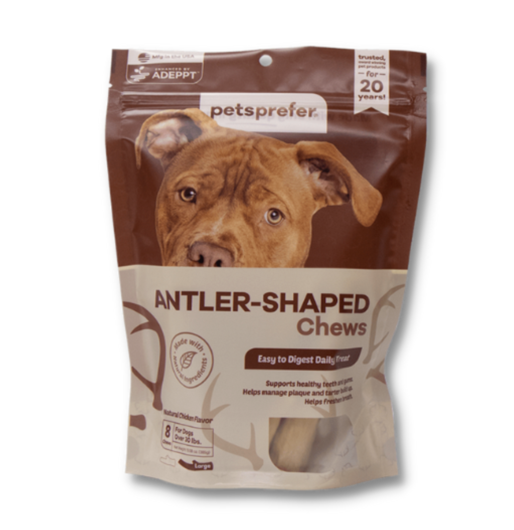 PetsPrefer® Antler Treats - Large Dog