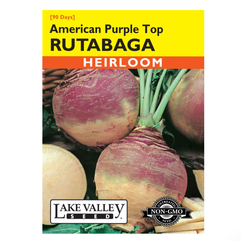 Rutabaga American Purple Top Heirloom