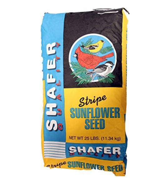 Shafer Striped Sunflower Seeds 25LBS