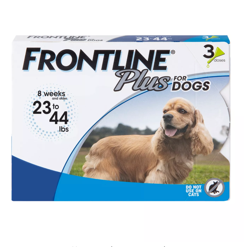 Frontline Plus Dogs (23-44lbs)