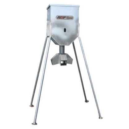 ASF Galvanized Hopper Feeder (300 lb. Protein Capacity)