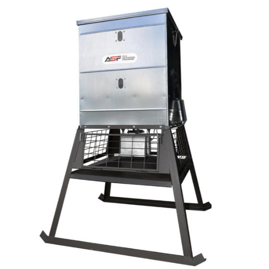 ASF 600-lb. Stand & Fill Broadcast Feeder