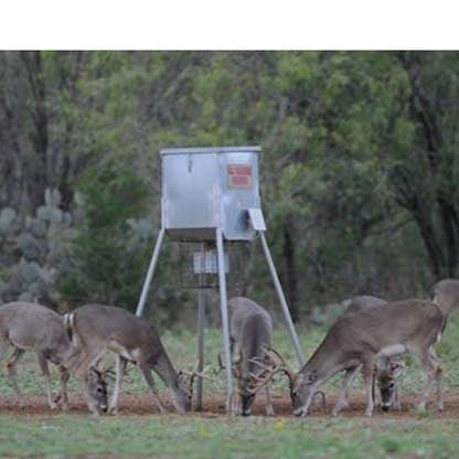ASF 300lb Broadcast Feeder w/solar