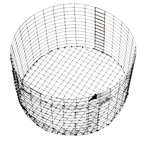 Round Varmit Cage 13"
