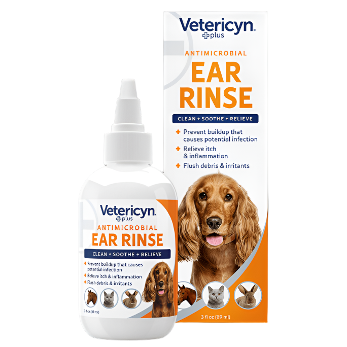 Vetericyn Antimicrobial Ear Rinse 3fl Oz