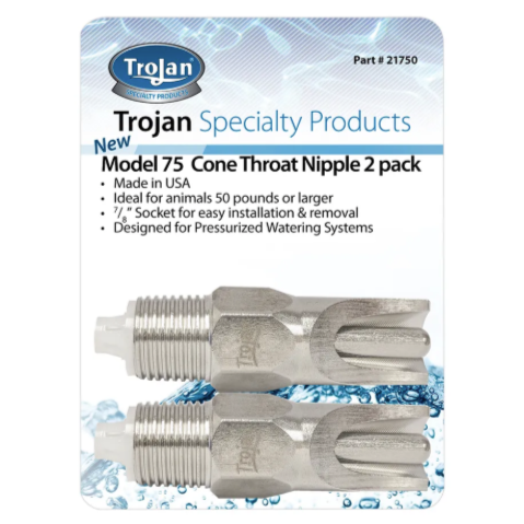 Trojan Model 75 Cone Throat Nipple