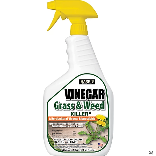 vinegar based herbicide Harris Vinegar Grass & Weed Killer 1 QT (32oz) – Dickinson Feed