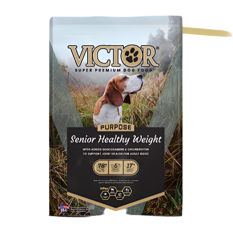 Victor Senior Healthy Weight (Grey) 40 Lb Dog Food