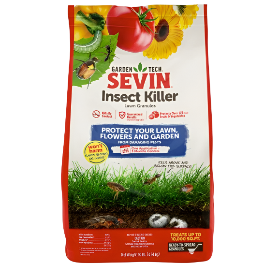 Seven Insect Seven Insect Killer Granules 10lb – Dickinson Feed