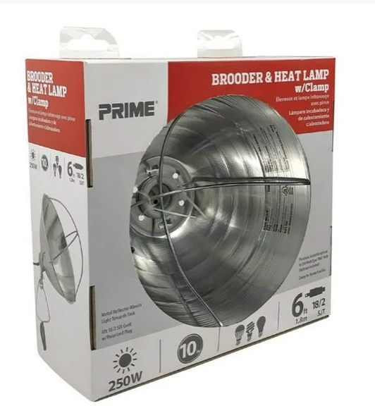 Prime Brooder & Heat Lamp