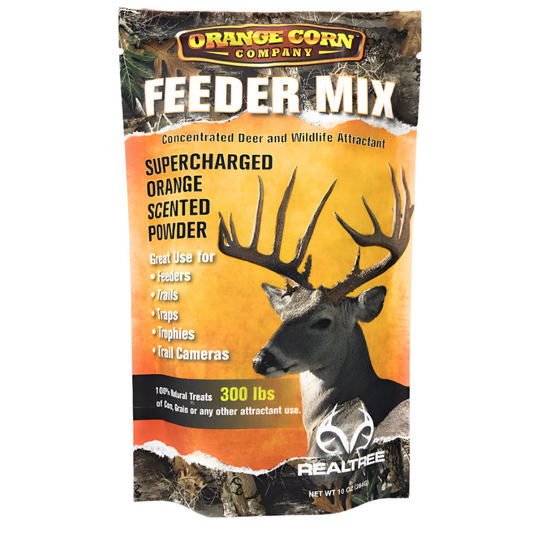 Realtree Orange Corn Feeder Mix - TREATS UP TO 300 LBS