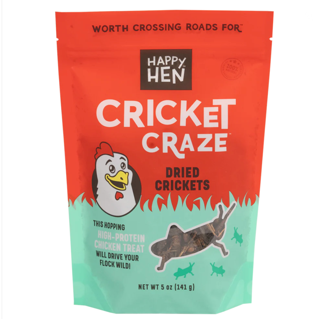Happy Hen Cricket Craze Dried Crickets