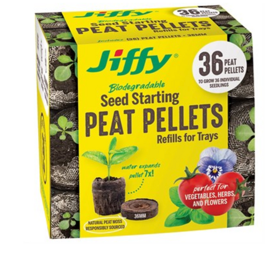 Jiffy® Peat Pellet Refill Pack - 36mm - 36 Pellets