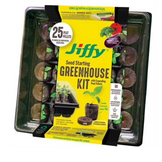 Jiffy 42mm Greenhouse 25 w/ Superthrive & Organic