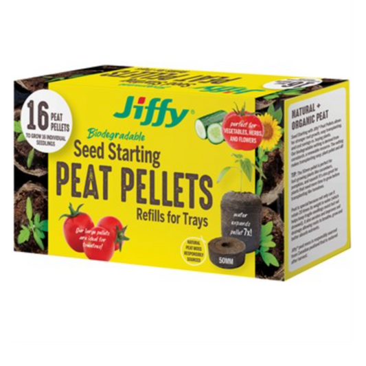 Jiffy 50mm Tomato Pellet Refill 16