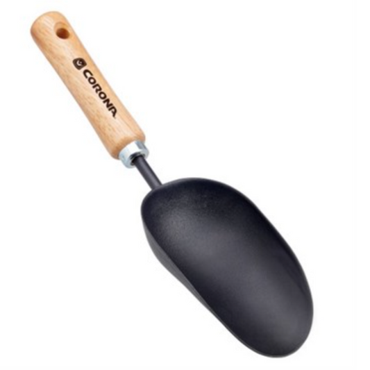 Corona Scoop with Wooden Handle