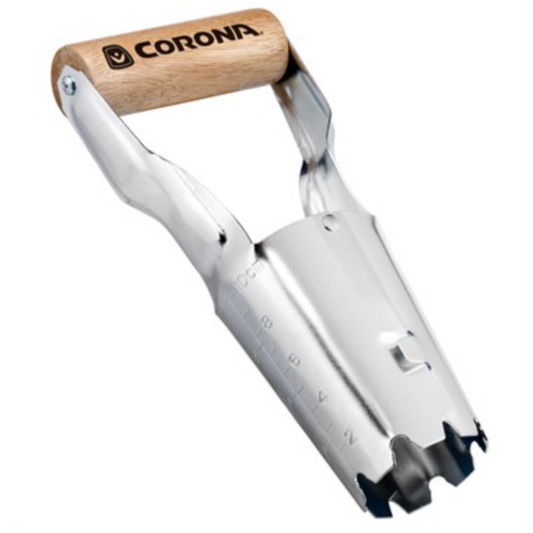 Corona Planter with Wooden Handle