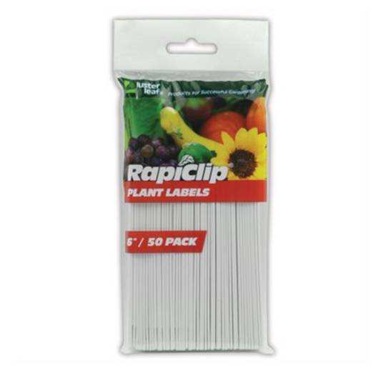Luster Leaf® Rapiclip® Plastic Plant Labels - 50pk - 6in