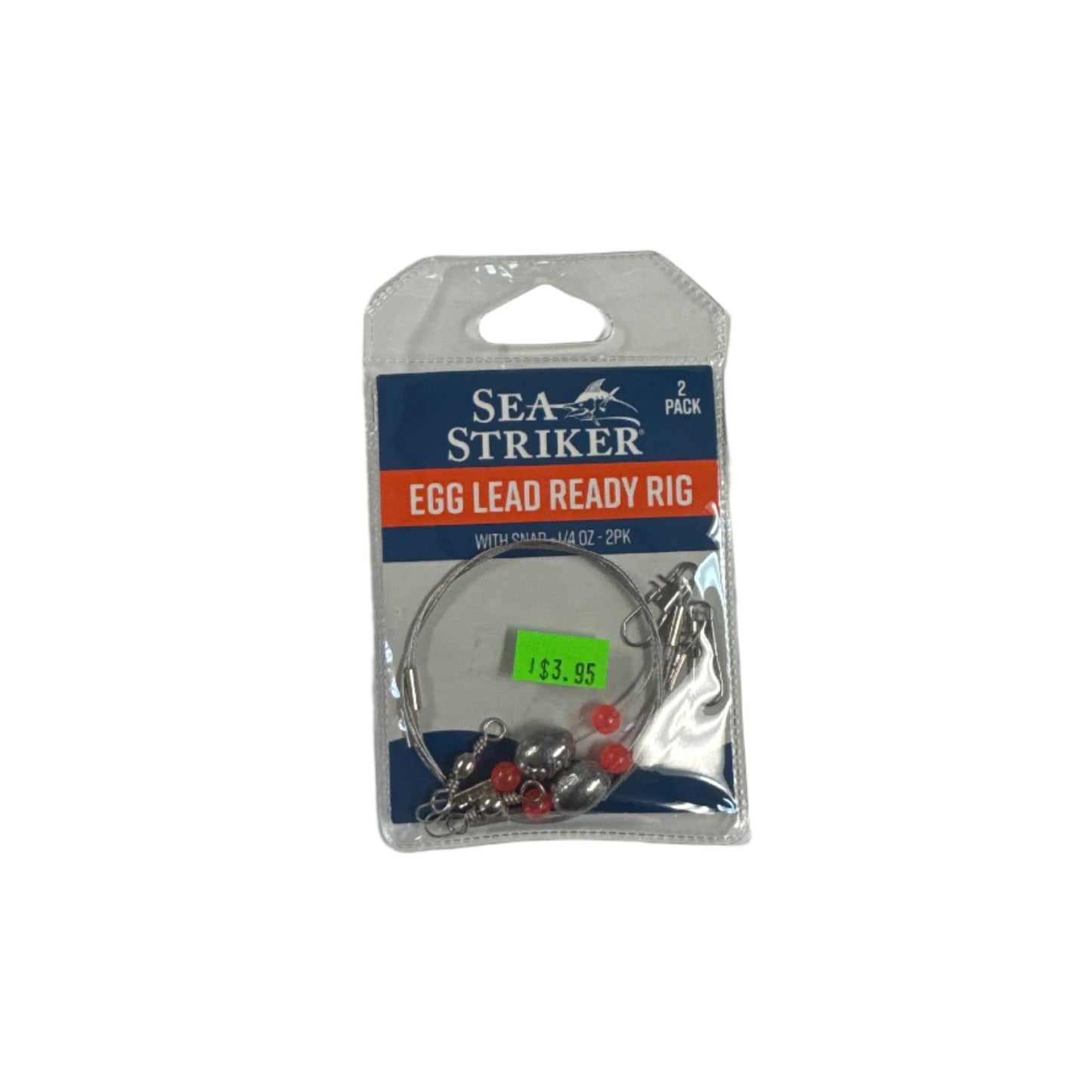 Sea Striker 1/4 Oz Egg Lead Ready Rig