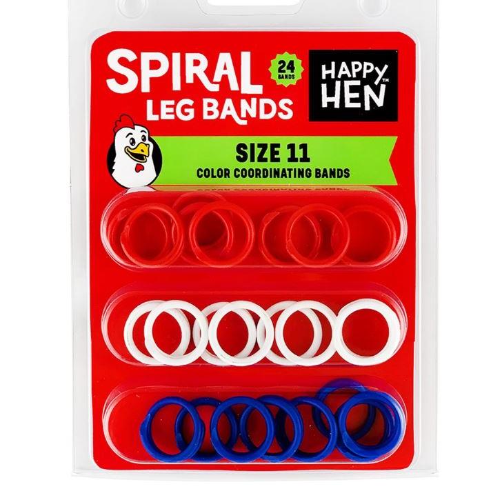 Spiral Leg Bands Size 11