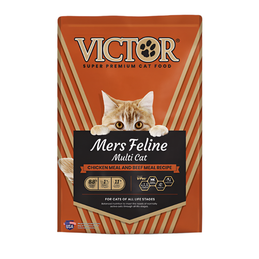 Victor Mers Feline Dry Cat Food 15lb