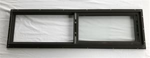 T-2 HORIZONTAL-SLIDER (42"X11 1/2") - CLEAR OR TINTED